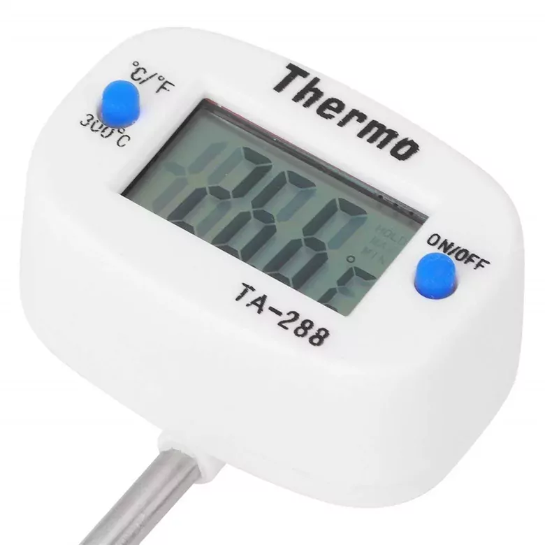 Thermo TA-288 Oynar Başlıklı Dijital Mutfak Yemek Termometresi Paslanmaz Çelik Sıcaklık Ölçer Thermo TA-288 Oynar Başlıklı Dijital Mutfak Yemek Termometresi Paslanmaz Çelik Sıcaklık Ölçer