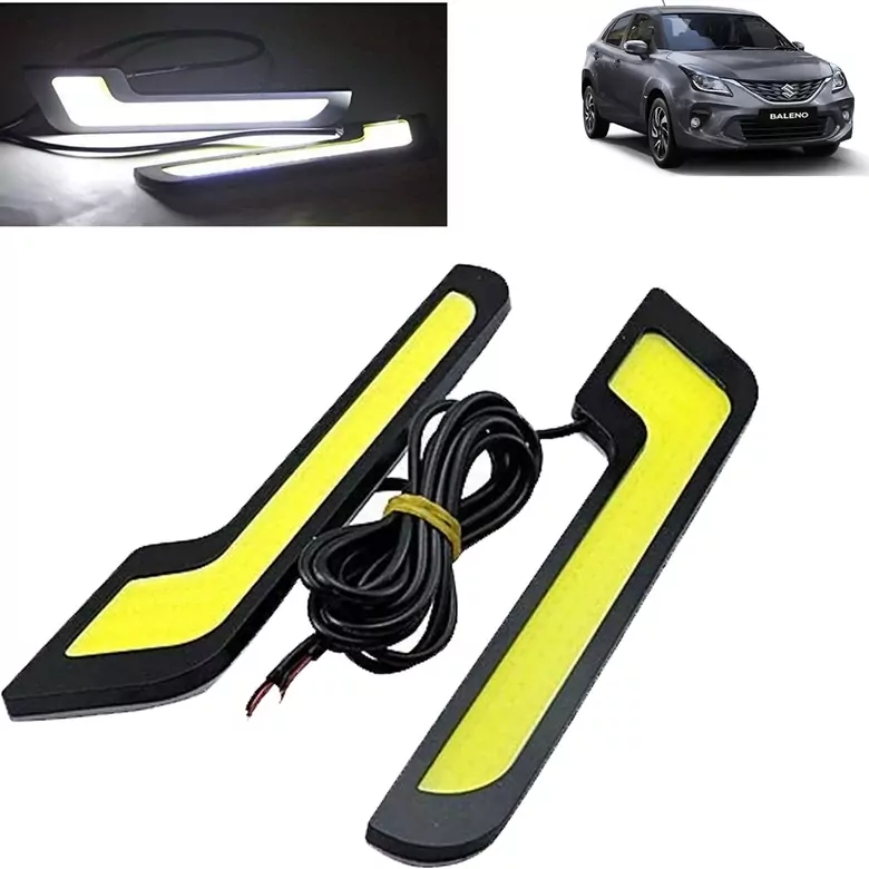 DC 12V Su Geçirmez L Model Gündüz Ledi Beyaz Sis Gündüz Farı 5W