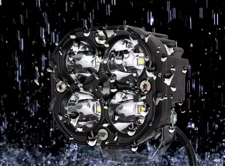 12V 24V 4 LED Çalışma 40W Off Road Tekne Çalışma Lambası