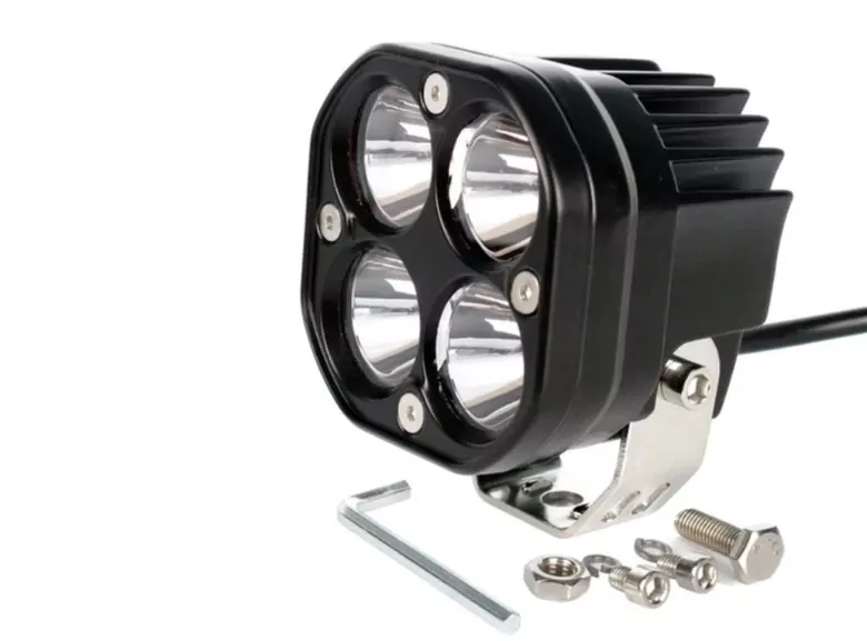 12V 24V 4 LED Çalışma 40W Off Road Tekne Çalışma Lambası