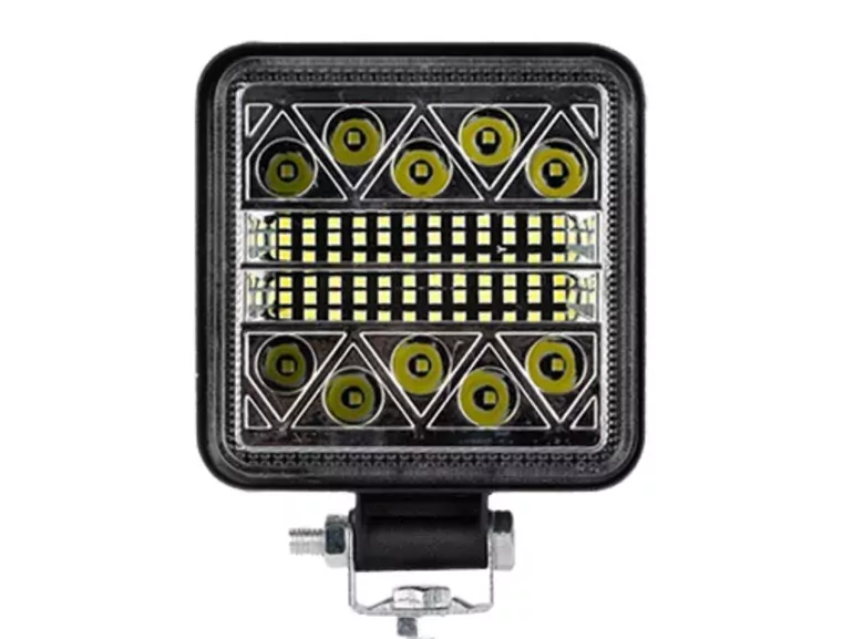 34LED Kombo Kare Su Geçirmez Off Road Tekne Çalışma Lambası