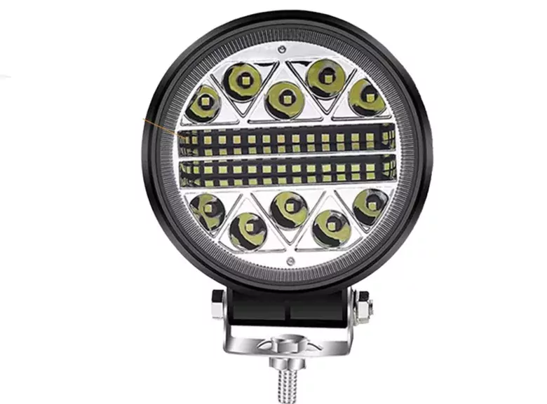 34LED Kombo Yuvarlak Su Geçirmez Off Road Tekne Çalışma Lambası