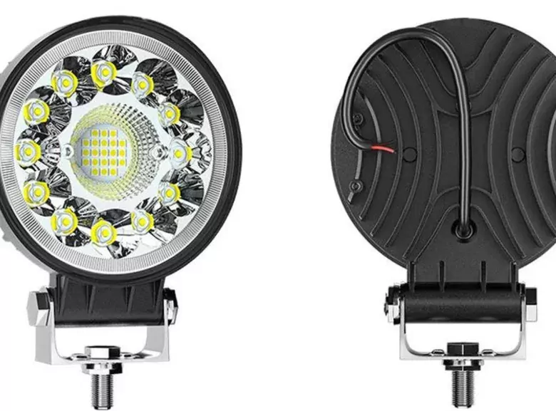 33Led  12-24v Yuvarlak Spot SMD Off Road Tekne Çalışma Lambası