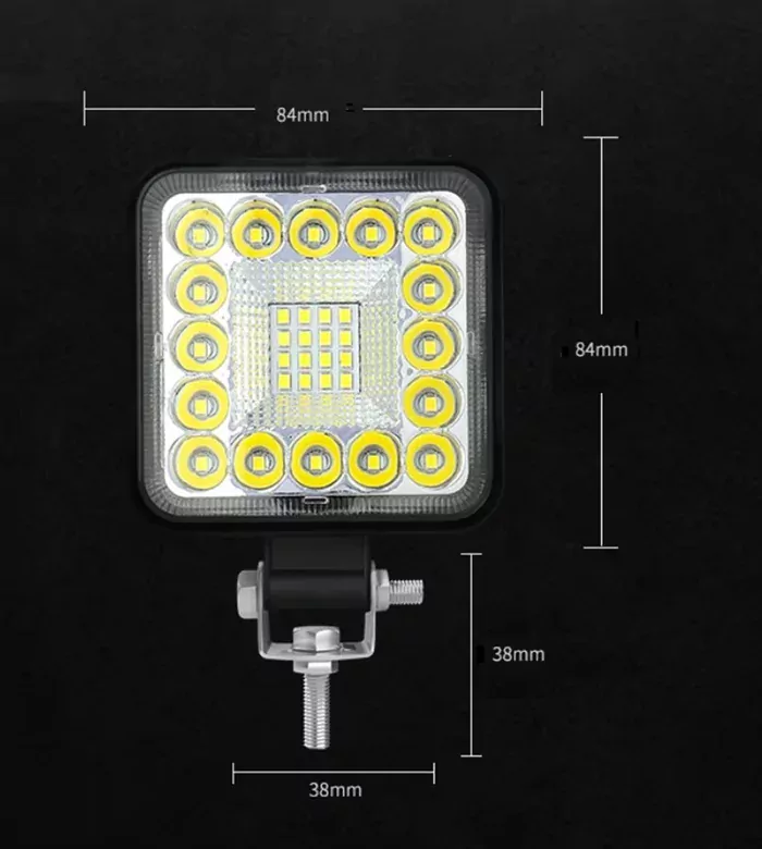 41Led Kare Kombo 12-24v Su Geçirmez Off Road Tekne Çalışma Lambası 41Led Kare Kombo 12-24v Su Geçirmez Off Road Tekne Çalışma Lambası