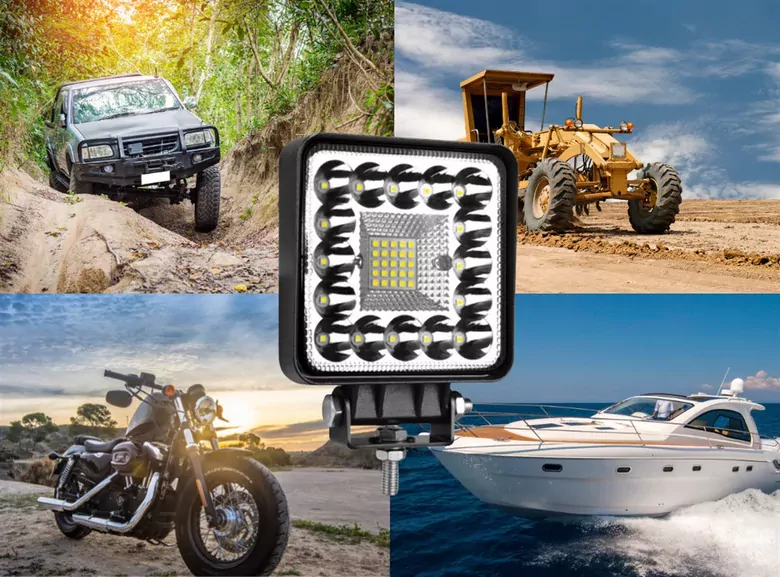 41Led Kare Kombo 12-24v Su Geçirmez Off Road Tekne Çalışma Lambası 41Led Kare Kombo 12-24v Su Geçirmez Off Road Tekne Çalışma Lambası