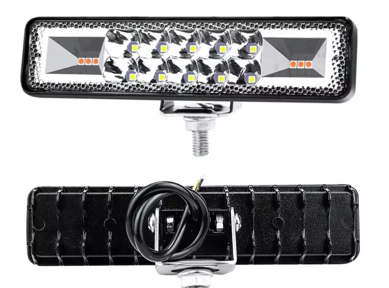 48W Turuncu Beyaz Turuncu 16LED Off Road Tekne Çalışma Lambası 48W Turuncu Beyaz Turuncu 16LED Off Road Tekne Çalışma Lambası