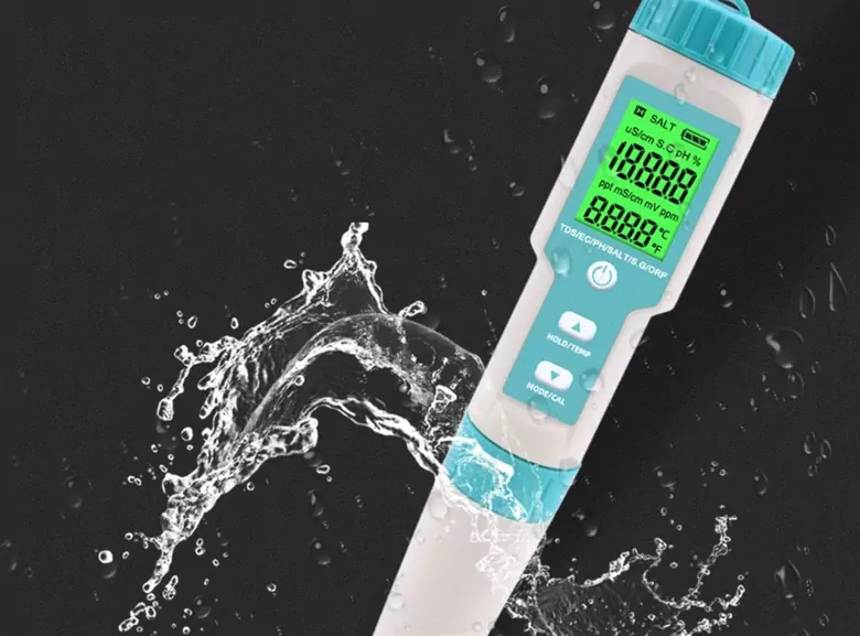7in1 PH/TDS/EC/ORP/Deniz Suyu Ağırlık/Tuzluluk/Sıcaklık c-600 PH Ölçer Su Kalitesi Monitörü 7in1 PH/TDS/EC/ORP/Deniz Suyu Ağırlık/Tuzluluk/Sıcaklık c-600 PH Ölçer Su Kalitesi Monitörü