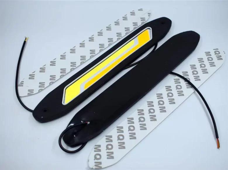 26cm DRL Gündüz Ledi Elastik Su Geçirmez Sinyalli Gündüz Farı Sarı-Beyaz 26cm DRL Gündüz Ledi Elastik Su Geçirmez Sinyalli Gündüz Farı Sarı-Beyaz