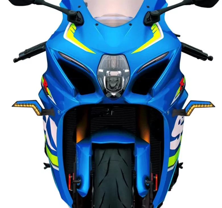 Sarı-Mavi Renk Motosiklet Sinyal Ledi Takımı Kayar DRL Sinyal Işığı Sarı-Mavi Renk Motosiklet Sinyal Ledi Takımı Kayar DRL Sinyal Işığı