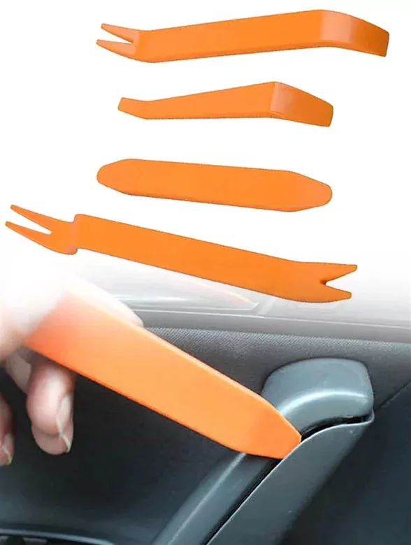 Çok Fonksiyonlu 4 Parça Oto Teyp Döşeme Trim Sökme Aparatı Çok Fonksiyonlu 4 Parça Oto Teyp Döşeme Trim Sökme Aparatı