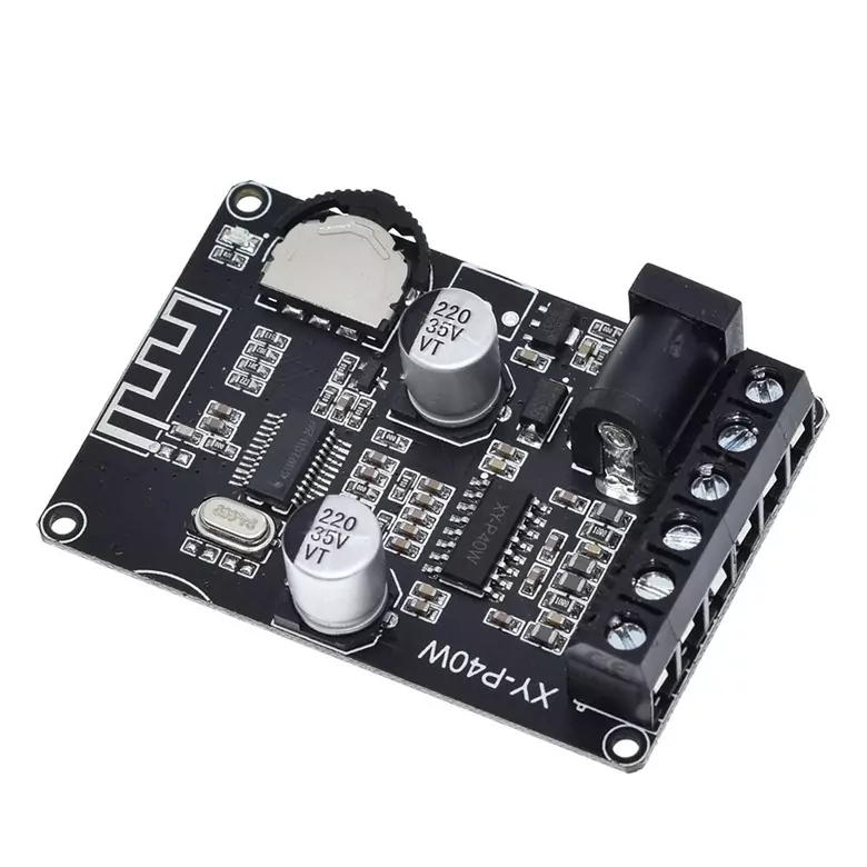 XY-P40W 2x40W Bluetooth 5.0 DC 12-24V Amfi Devresi