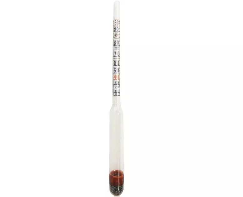17cm Kısa Form Alkol-Metre Dansimetre 0-100 Derece Alkol Oranı 17cm Kısa Form Alkol-Metre Dansimetre 0-100 Derece Alkol Oranı