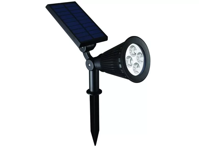 Çok Renkli 7 LED'li Solar Güneş Enerjili Kazıklı Bahçe Çim Duvar Armatürü 7W Aydınlatma