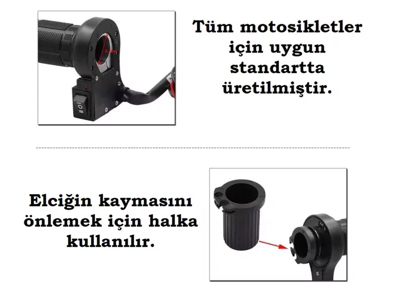 Universal Her Motora Uyumlu - Isıtmalı Elcik Motosiklet Bisiklet El Isıtıcı Universal Her Motora Uyumlu - Isıtmalı Elcik Motosiklet Bisiklet El Isıtıcı
