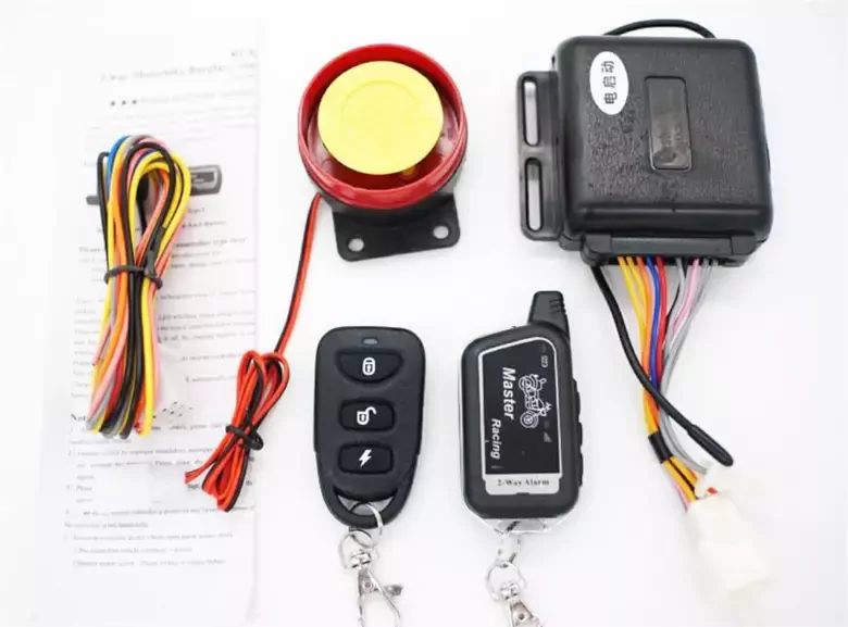 Motosiklet Uzaktan Kumanda Alarm Motosiklet E-Bike Güvenlik Sistemi Elektrikli Bisiklet