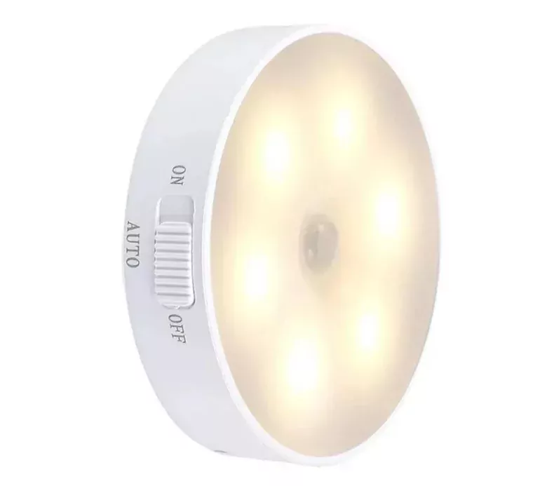 Hareket Sensörlü USB Şarj Edilebilir Mıknatıslı Günışığı LED Işık Lamba Dolap İçi Ev Gece Lambası