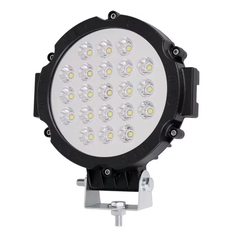 21 Ledli 63W Off Road Led Sis Farı Su Geçirmez 12V 24V Yuvarlak Çalışma Lambası