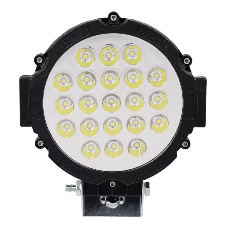21 Ledli 63W Off Road Led Sis Farı Su Geçirmez 12V 24V Yuvarlak Çalışma Lambası