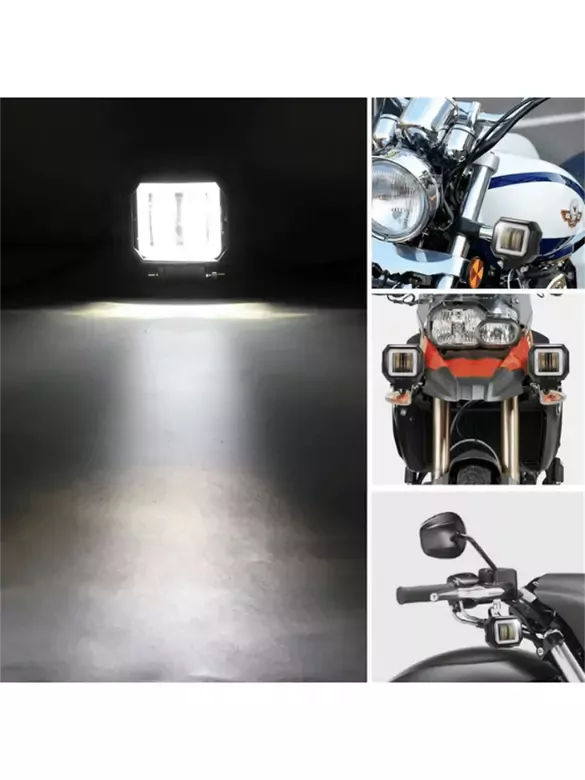 6D Dikdörtgen Off Road Spot Sis Lambası 12Cm 2 LED 20W Çalışma Işığı 6D Dikdörtgen Off Road Spot Sis Lambası 12Cm 2 LED 20W Çalışma Işığı