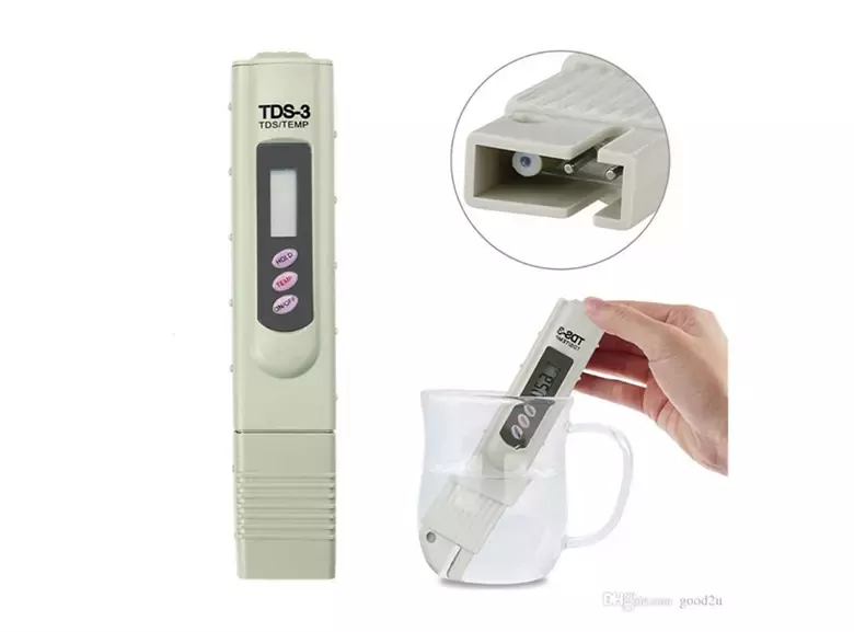 Tds Metre Su Kalite Test Ölçüm Cihazı Saflık Ölçer Pil
