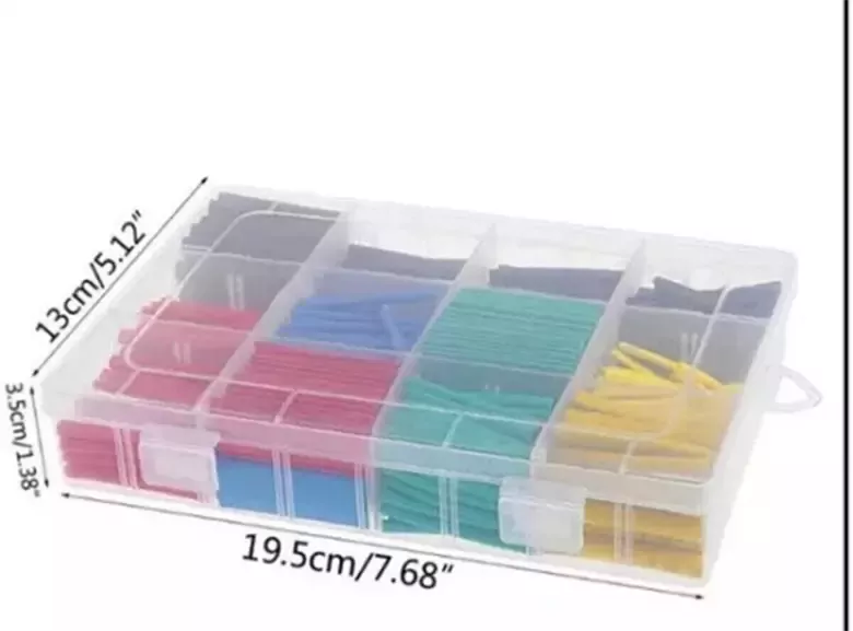 Isıyla Daralan Makaron Kablo Seti 580 Parça Kablo Tamir Kiti