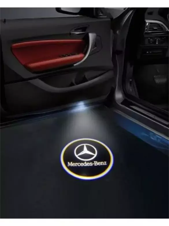 Kapı Altı Logo Lamba Pilli Sensörlü Kolay Montaj Kapı Altı Logo Lamba Pilli Sensörlü Kolay Montaj