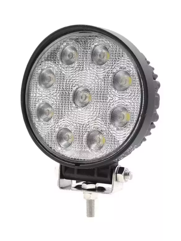 26W  Yuvarlak 9 Ledli Sis Farı Off Road Çalışma Tekne Lambası