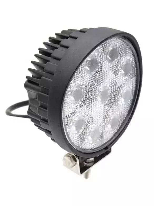 26W  Yuvarlak 9 Ledli Sis Farı Off Road Çalışma Tekne Lambası