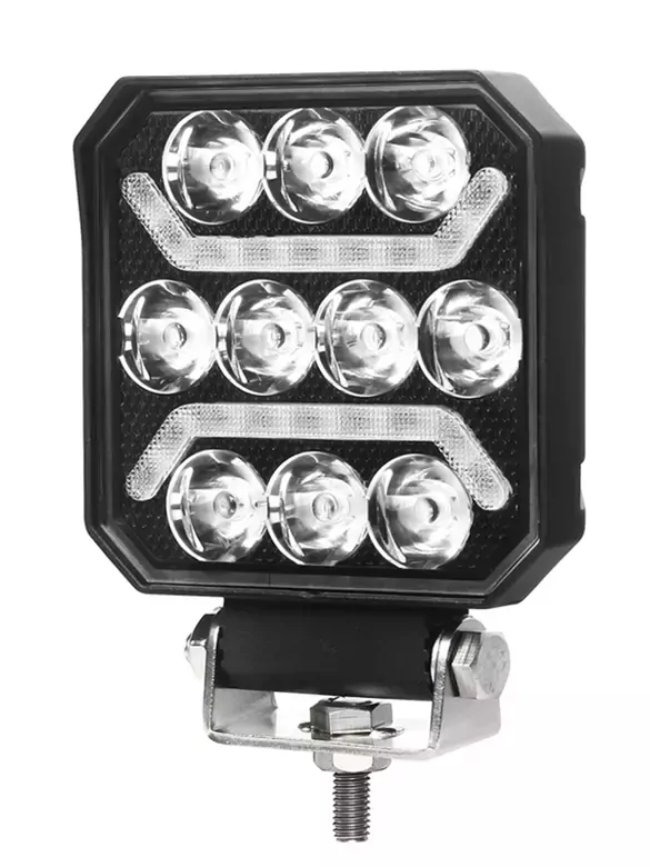 15W Kare 10 Ledli Sis Farı Off Road Çalışma Tekne Lambası 15W Kare 10 Ledli Sis Farı Off Road Çalışma Tekne Lambası