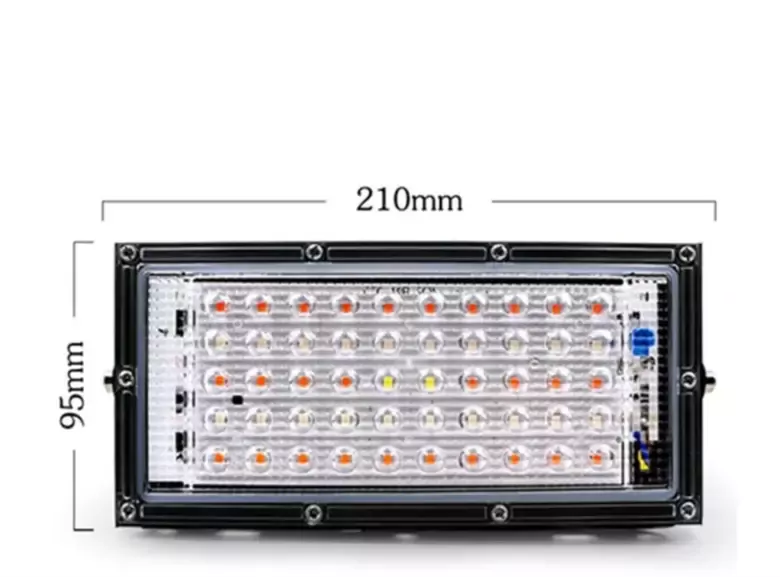 Kumandalı Led Projektör 100w Dış Mekan Reflektör Spot Led Dış Mekan Aydınlatma Paneli Kablolu