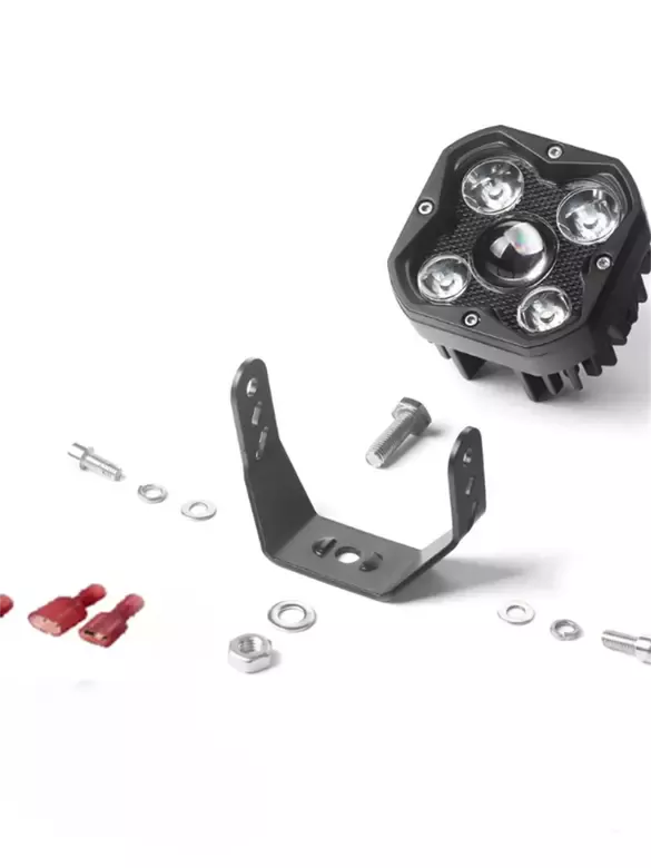 30w Kare 5 Ledli Delici Sis Farı Off Road Çalışma Tekne Lambası