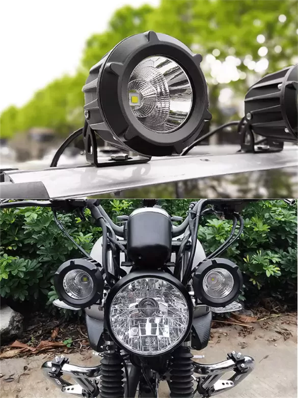 30w Yuvarlak Tek Ledli Sis Farı Off Road Çalışma Tekne Lambası