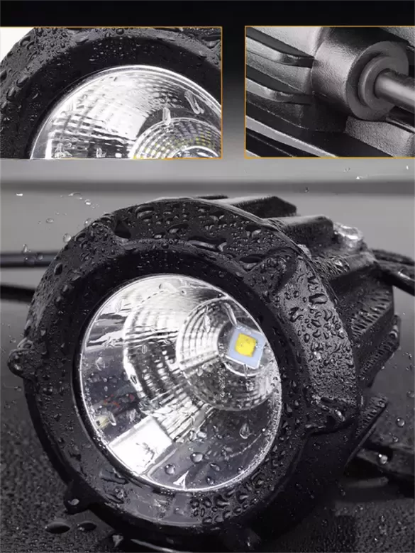 30w Yuvarlak Tek Ledli Sis Farı Off Road Çalışma Tekne Lambası