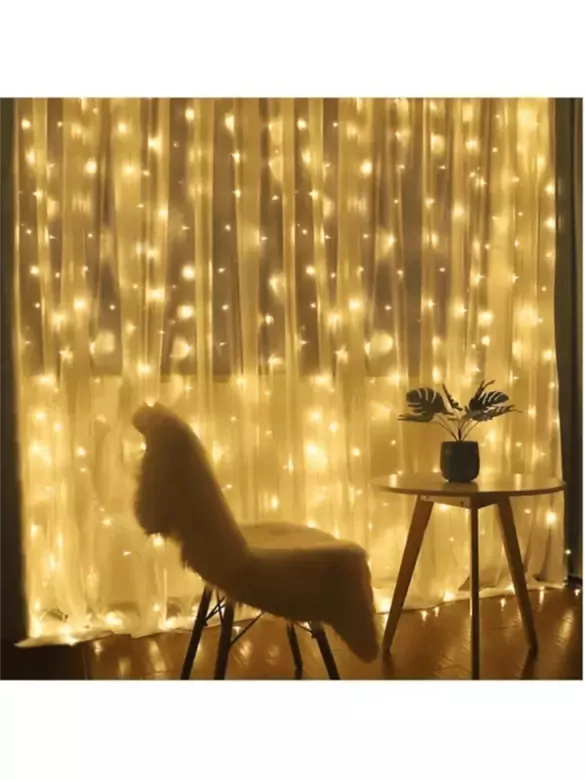 Kumandalı 8 Ayrı Moda Sahip 3 mx3 m 300 Cm X 300 cm Perde Led 10 Saçaklı Gün Işığı Kumandalı 8 Ayrı Moda Sahip 3 mx3 m 300 Cm X 300 cm Perde Led 10 Saçaklı Gün Işığı