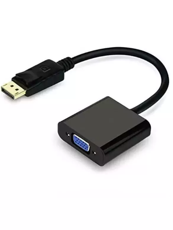Displayport To Vga Çevirici Adaptör Display Port Display Port Dp Vga Pc Dizüstü Hd TV Monitör
