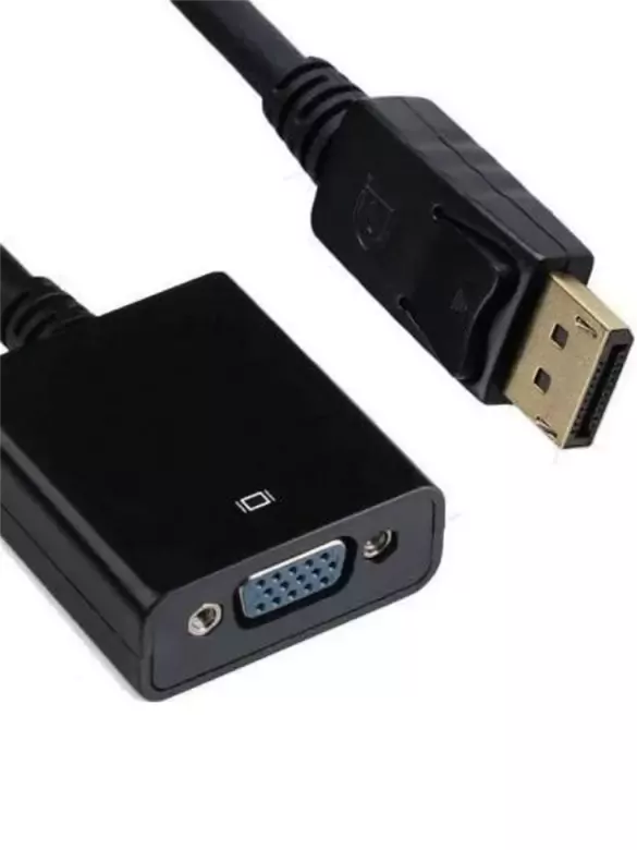 Displayport To Vga Çevirici Adaptör Display Port Display Port Dp Vga Pc Dizüstü Hd TV Monitör
