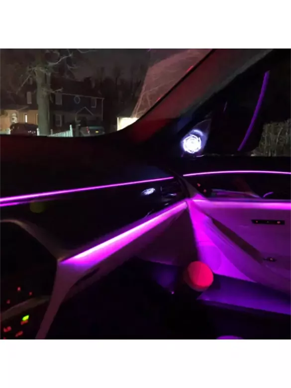 Araç Içi Atmosfer Ambiyans Led Neon Rgb Ip Neon Kumanda Kontrollü Çakmaklık Girişli Araç Içi Atmosfer Ambiyans Led Neon Rgb Ip Neon Kumanda Kontrollü Çakmaklık Girişli