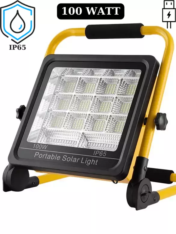 Güneş Enerjili Solar Şarj Edilebilir 4 Modlu Acil Durum Led Paneli