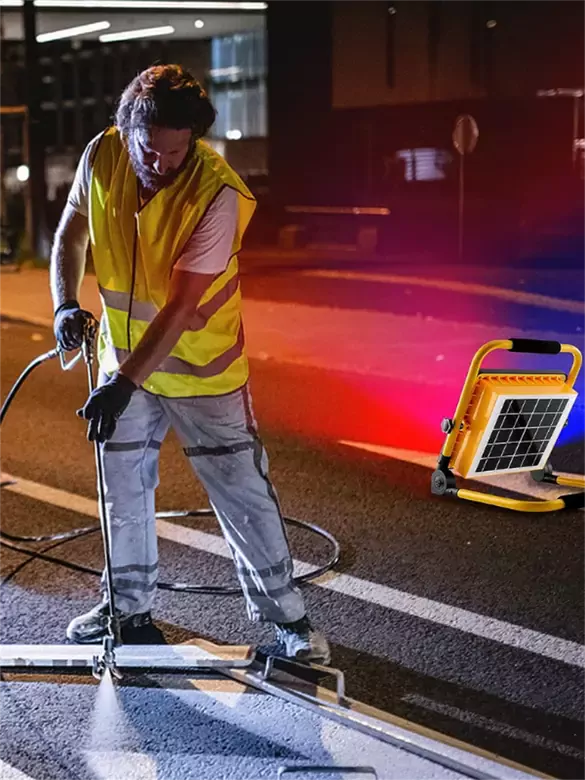 Güneş Enerjili Solar Şarj Edilebilir 4 Modlu Acil Durum Led Paneli