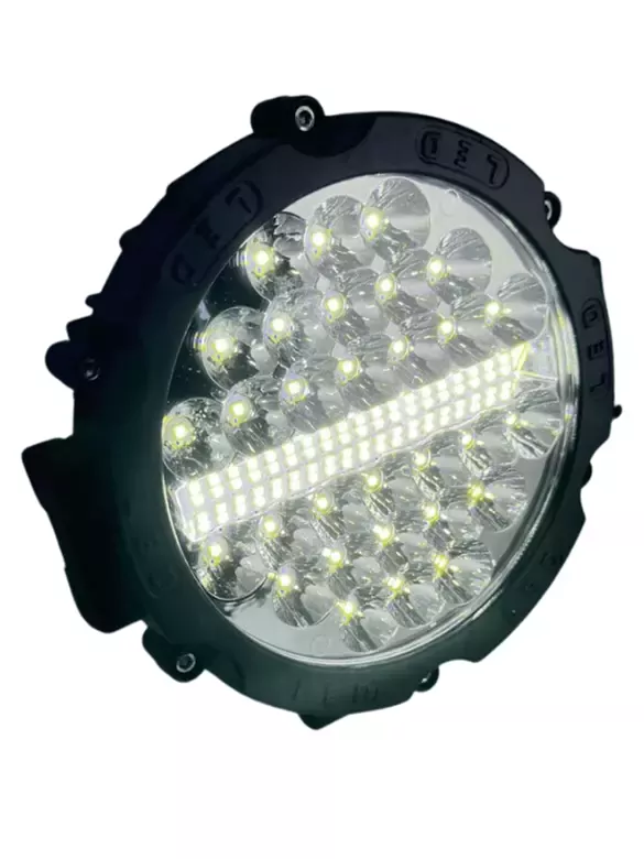 150w Düz Universal Uzun Sis Lambası Yuvarlak 68 Led