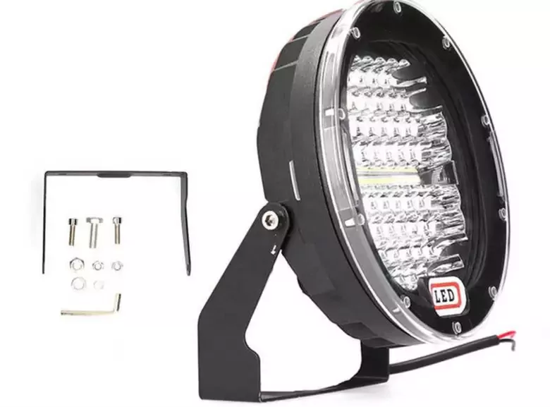 128 Ledli Siyah Çerçeve 300w Off Road Led Sis Farı Su Geçirmez 12v 24v Yuvarlak Çalışma Lambası 128 Ledli Siyah Çerçeve 300w Off Road Led Sis Farı Su Geçirmez 12v 24v Yuvarlak Çalışma Lambası