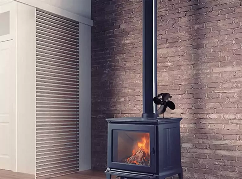 4 Bıçaklı Isı Enerjili Fanı Ultra Sessiz Şömine Soba Fırın Verimli Isı Dağıtım Fanı 4 Bıçaklı Isı Enerjili Fanı Ultra Sessiz Şömine Soba Fırın Verimli Isı Dağıtım Fanı