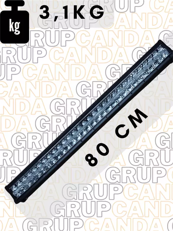 Led Bar Beyaz Işık Yayıcı Uzun Off Road Tekne Iş Makinesi Sis Farı 80cm Led Bar Beyaz Işık Yayıcı Uzun Off Road Tekne Iş Makinesi Sis Farı 80cm