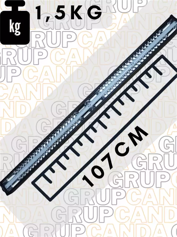 Led Bar Turuncu - Beyaz Işık Yayıcı Uzun Off Road Tekne Iş Makinesi Sis Farı 107cm Led Bar Turuncu - Beyaz Işık Yayıcı Uzun Off Road Tekne Iş Makinesi Sis Farı 107cm