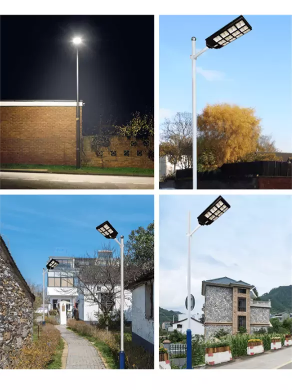600 Watt Kanatlı Solar Güneş Enerjili Led Bahçe Dekor Aydınlatması Sokak Lambası