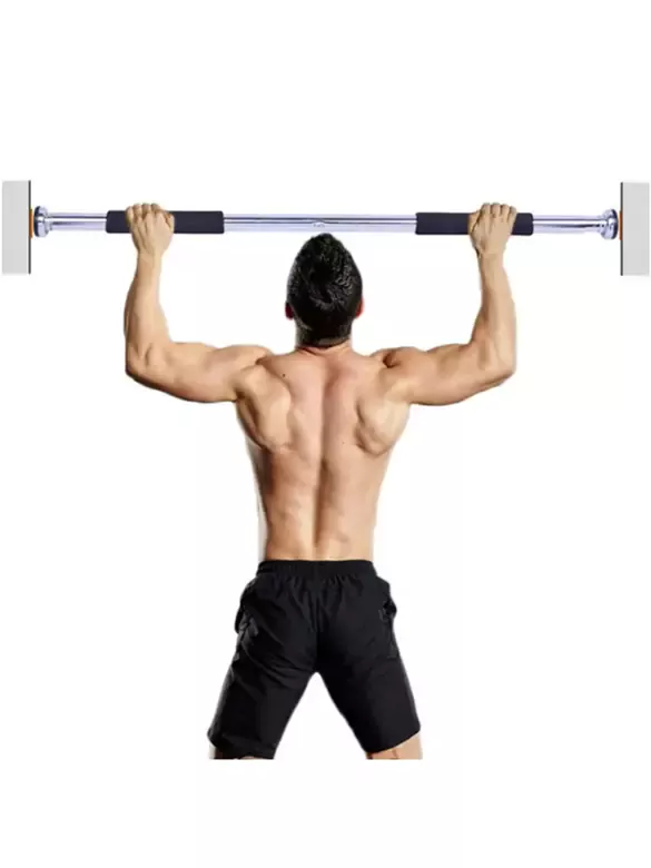 Koridor Kapı Barfiksi Barfix Aleti Çubuğu Çekme Barı 60-100 cm Demiri Bar