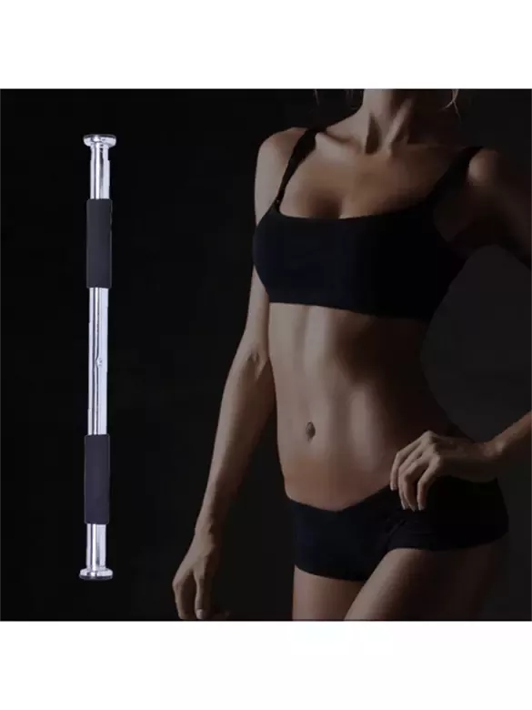 Koridor Kapı Barfiksi Barfix Aleti Çubuğu Çekme Barı 60-100 cm Demiri Bar
