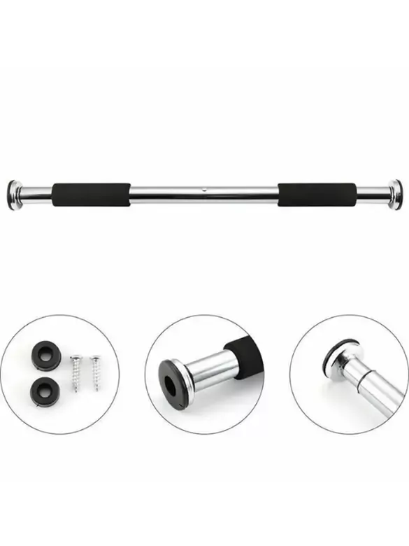 Koridor Kapı Barfiksi Barfix Aleti Çubuğu Çekme Barı 60-100 cm Demiri Bar