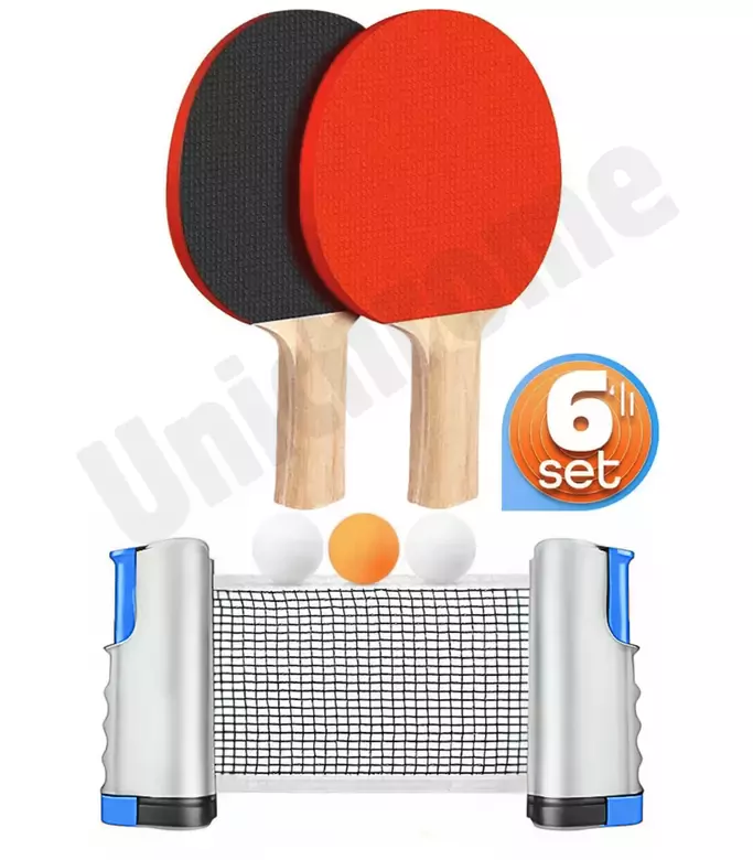 Açılır Kapanır Ayarlı Masa Tenisi File 2 Raket 3 Top Set