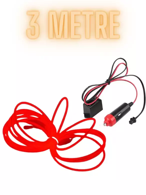 Çakmaklıklı Araç Içi Aydınlatma Ip Şerit Torpido Led Ip Neon Dekoratif Kırmızı 3 Metre Çakmaklıklı Araç Içi Aydınlatma Ip Şerit Torpido Led Ip Neon Dekoratif Kırmızı 3 Metre